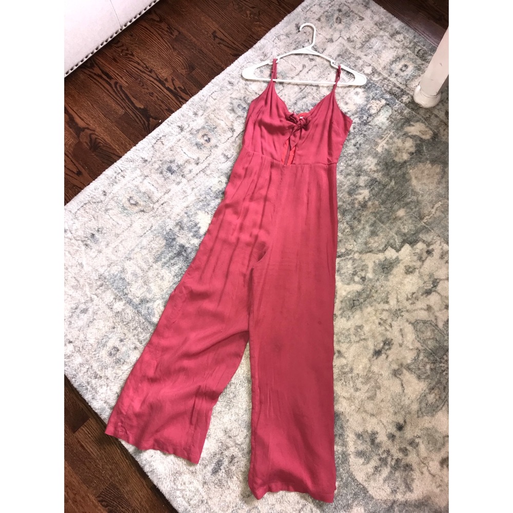 TOBI Renegade Jumpsuit in Berry (size small/petite)